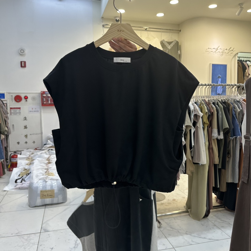 IN KIRA韓國代購㊣女士新品推薦25春夏職業時尚休閑吊帶背心IN KIRA吊帶/背心圖色3