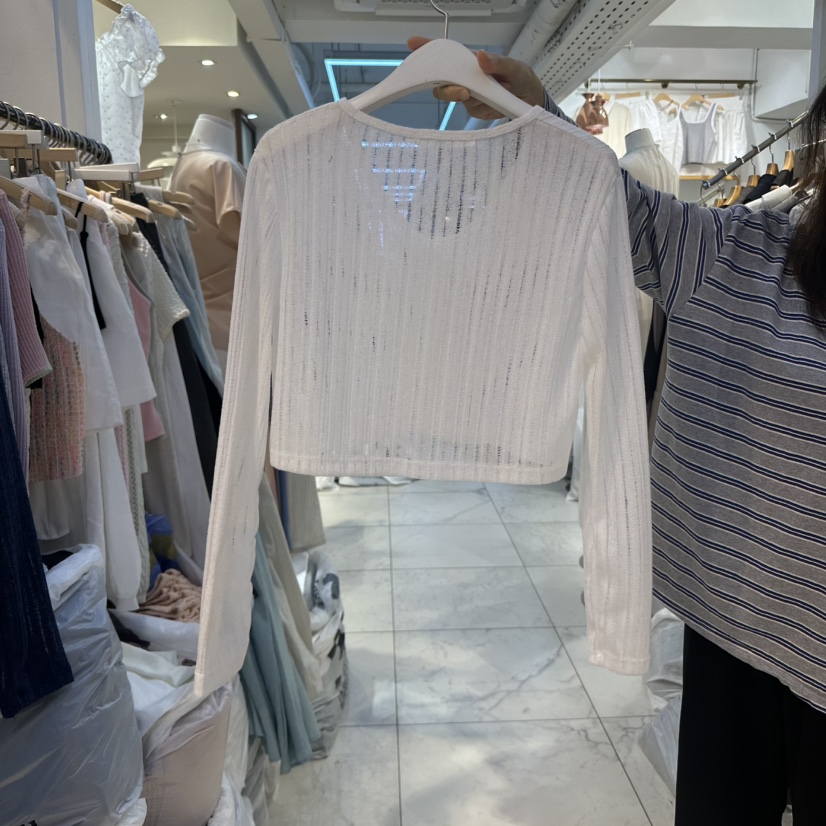HARU韓國代購㊣女裝新品人氣推薦25春夏熱賣時尚針織衫開衫HARU針織衫