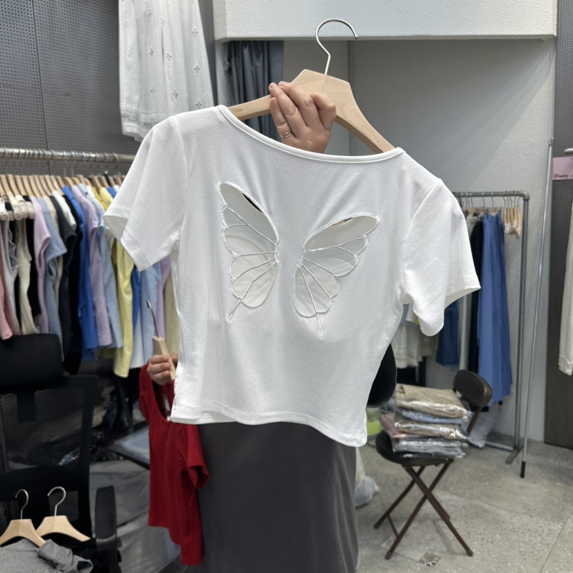 BLOOM東大門㊣直郵女裝新品人氣時尚推薦25春夏熱賣休閑T恤BLOOM-QT恤