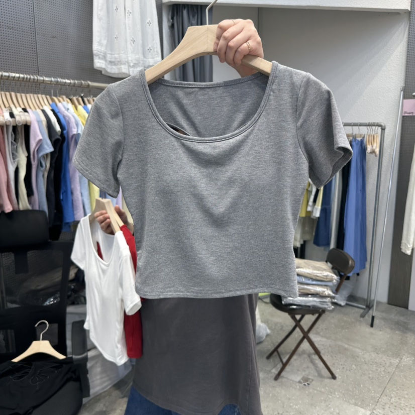 BLOOM東大門㊣直郵女裝新品人氣時尚推薦25春夏熱賣休閑T恤BLOOM-QT恤