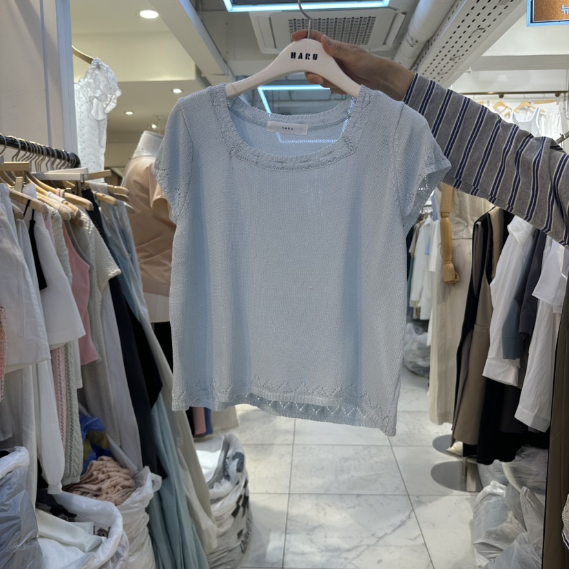 HARU東大門㊣實拍女裝新品真品人氣推薦職業時尚25春夏針織衫HARU針織衫圖色4