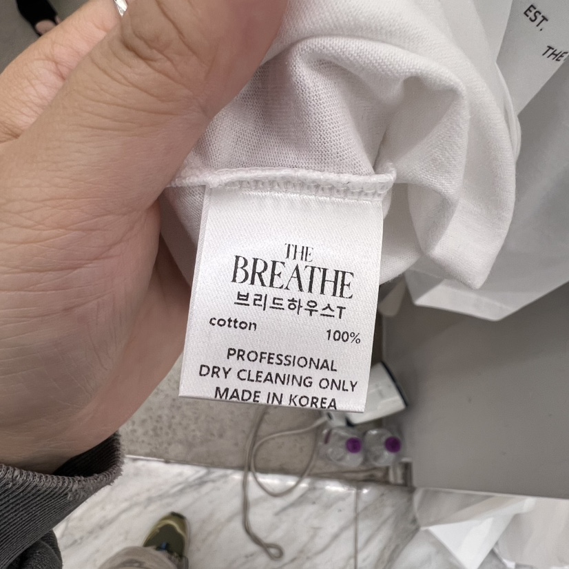 BREATHE韓國直郵㊣女士新款熱賣職業推薦真品時尚25春夏T恤BREATHET恤