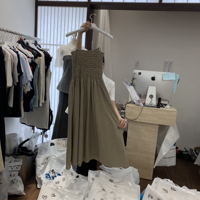 UNDERSTANDING韓國直郵㊣女士新款人氣職業真品25春夏連衣裙UNDERSTANDING連衣裙