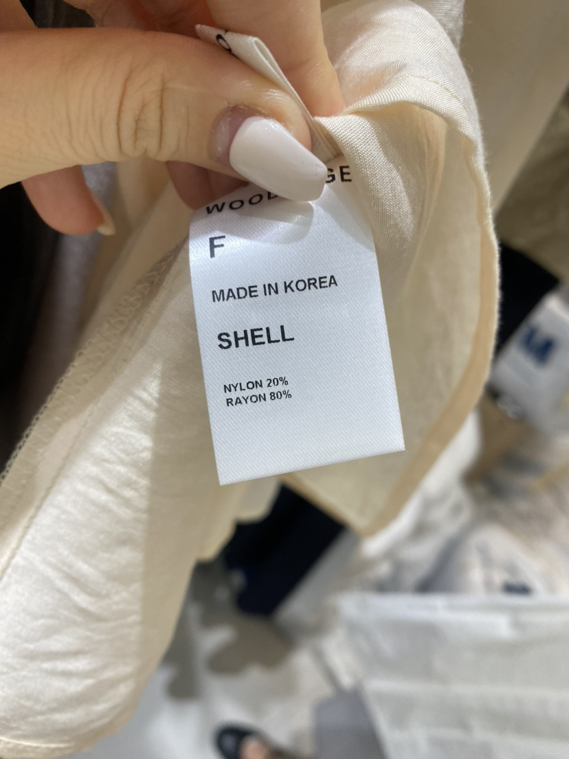 WOOD SAGE韓國直郵㊣女裝新款時尚25春夏真品休閑吊帶背心WOOD SAGE吊帶/背心
