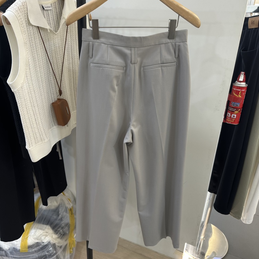 3 ANOTHER東大門㊣代購女裝新品熱賣休閑時尚25春夏休閑褲腰帶3 ANOTHER休閑褲