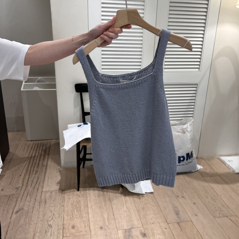 MONIQUE東大門㊣直郵女裝新品真品人氣職業休閑25春夏吊帶背心MONIQUE吊帶/背心