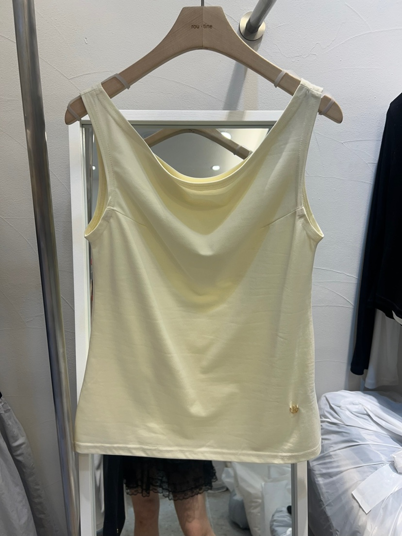ROU.TINE東大門㊣直郵女士新品職業推薦25春夏熱賣吊帶背心ROU.TINE吊帶/背心圖色2
