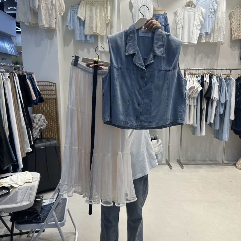 HOT PLACE東大門㊣實拍女裝新品休閑職業套裝兩件套套裝腰帶HOT PLACE/DREAM GIRIS套裝