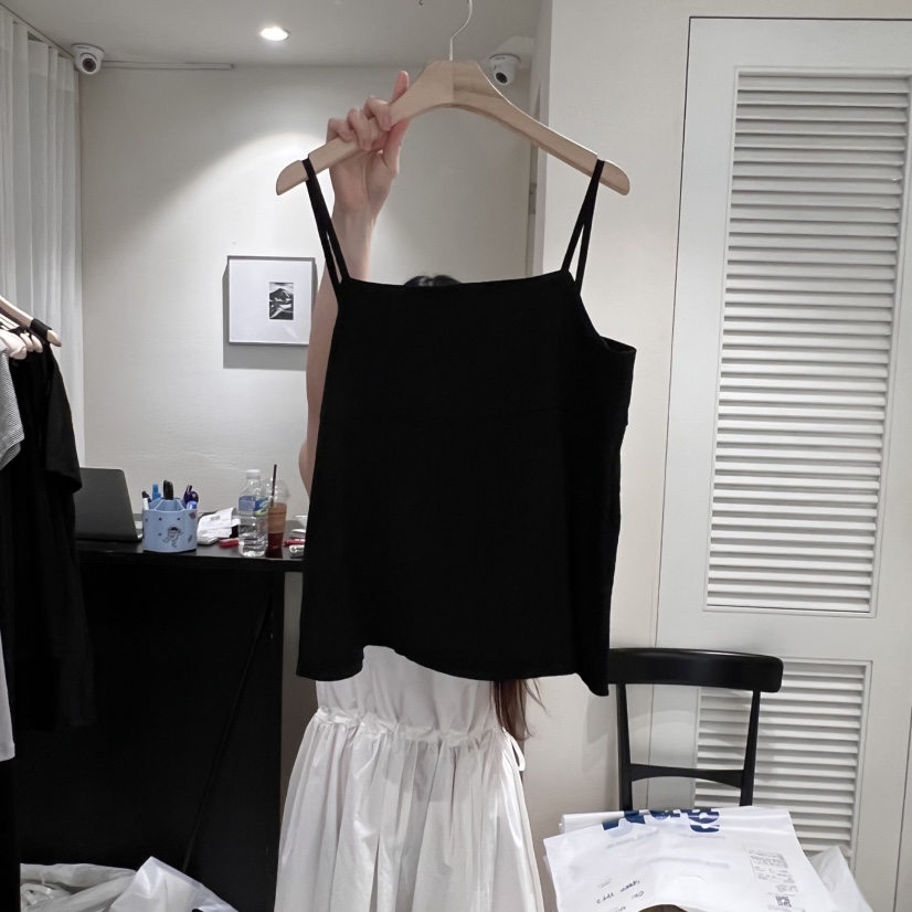 MONIQUE韓國代購㊣女裝新款時尚休閑熱賣職業推薦人氣吊帶背心MONIQUE吊帶/背心圖色3