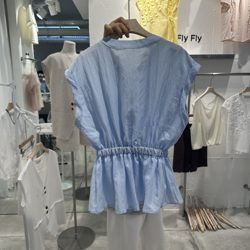 FIL FIL韓國代購㊣女裝新品時尚25春夏真品休閑人氣吊帶背心FLY FLY吊帶/背心