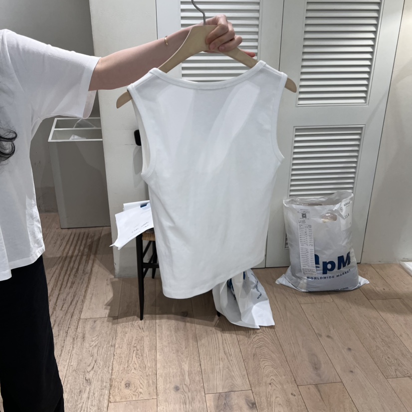 MONIQUE韓國直郵㊣女裝新款25春夏職業人氣真品熱賣吊帶背心MONIQUE吊帶/背心