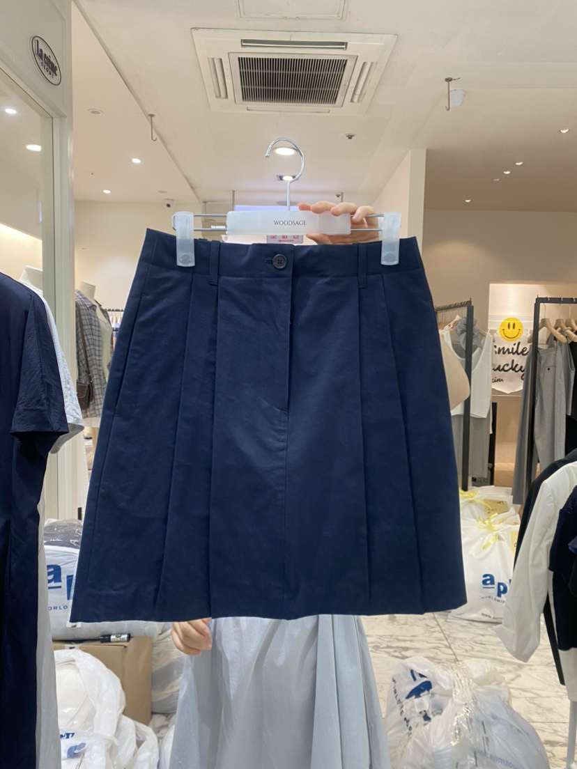 WOOD SAGE東大門㊣直郵女裝新款休閑時尚推薦職業人氣短裙WOOD SAGE短裙圖色3