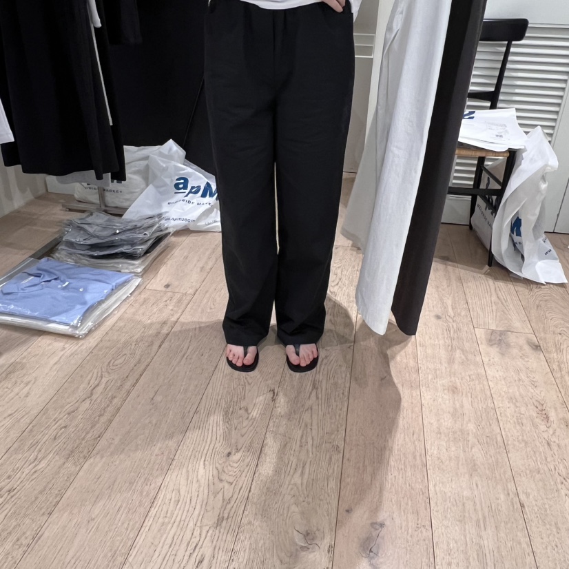 MONIQUE東大門㊣實拍女裝新款25春夏人氣職業真品休閑休閑褲MONIQUE休閑褲圖色3
