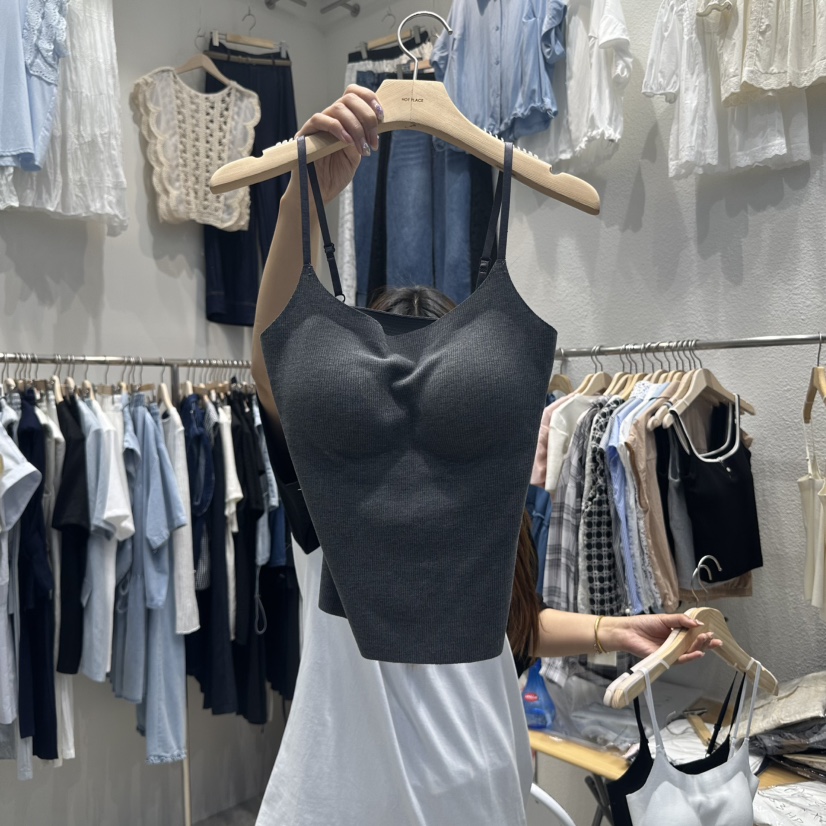 HOT PLACE東大門㊣實拍女士新品時尚推薦人氣熱賣吊帶背心HOT PLACE/DREAM GIRIS吊帶/背心圖色3