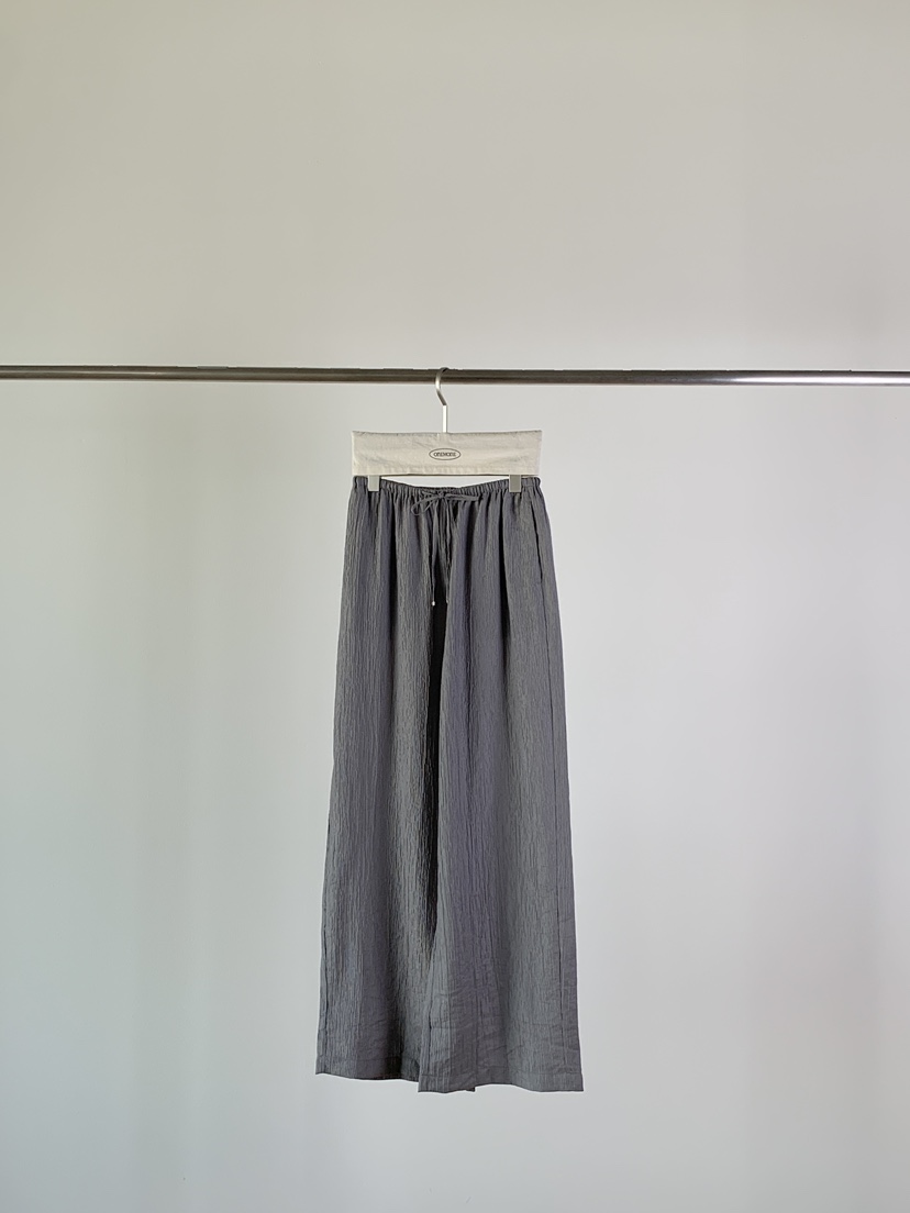 ONE MONE東大門㊣代購女士新品25春夏休閑人氣推薦休閑褲天絲ONE MONE休閑褲圖色3