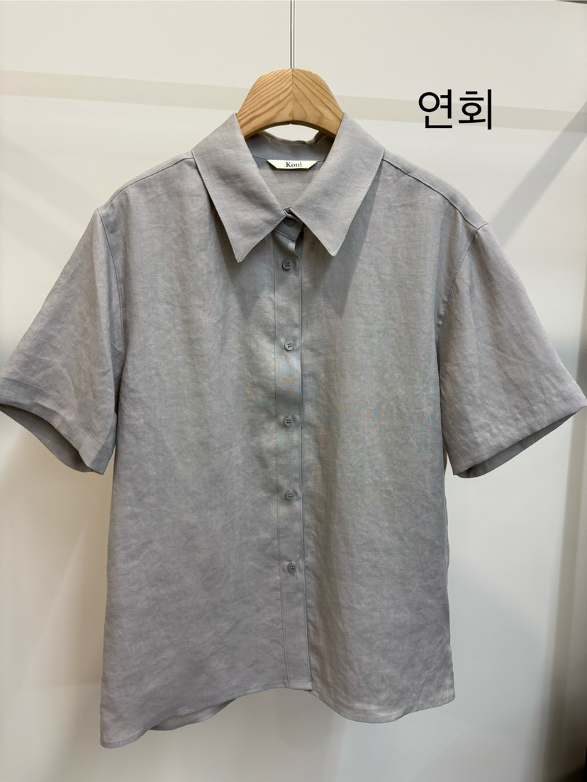 KONI韓國代購㊣女裝新品熱賣休閑人氣推薦時尚25春夏襯衫蕾絲衫KONI襯衫/蕾絲衫圖色4