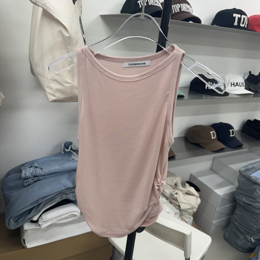 TOPDRESSING韓國代購㊣女士新款人氣推薦職業時尚熱賣吊帶背心TOPDRESSING吊帶/背心圖色2