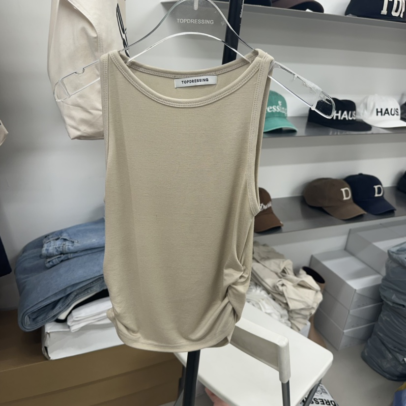 TOPDRESSING韓國代購㊣女士新款人氣推薦職業時尚熱賣吊帶背心TOPDRESSING吊帶/背心圖色3