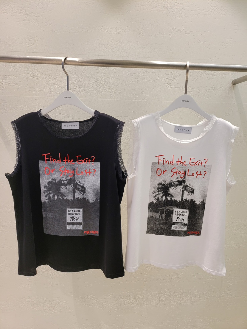 THE OTHER韓國代購㊣女裝新品職業時尚25春夏人氣吊帶背心THE OTHER吊帶/背心