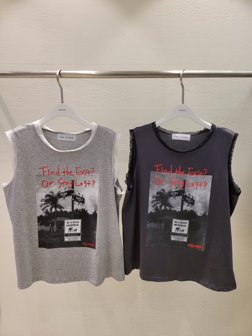 THE OTHER韓國代購㊣女裝新品職業時尚25春夏人氣吊帶背心THE OTHER吊帶/背心