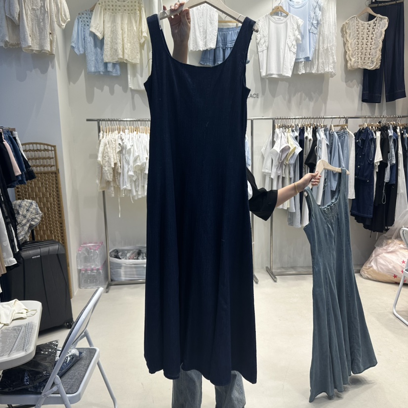 HOT PLACE韓國代購㊣女士新品熱賣推薦職業25春夏連衣裙鏤空HOT PLACE/DREAM GIRIS連衣裙圖色2