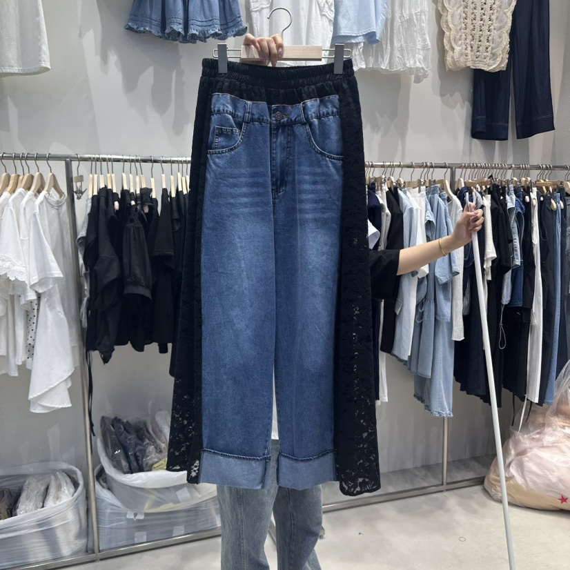 HOT PLACE東大門㊣代購女裝新款時尚人氣真品推薦熱賣牛仔褲HOT PLACE/DREAM GIRIS牛仔褲圖色2