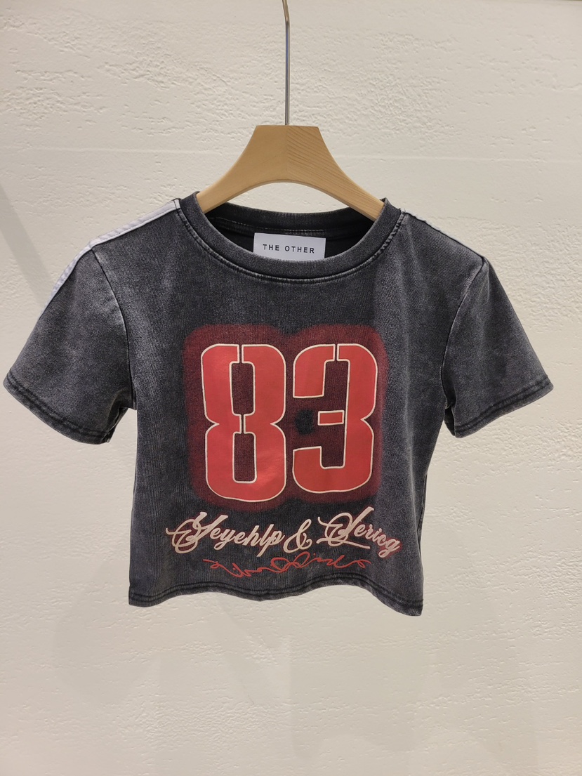 THE OTHER東大門㊣直郵女裝新品25春夏休閑時尚職業人氣T恤THE OTHERT恤