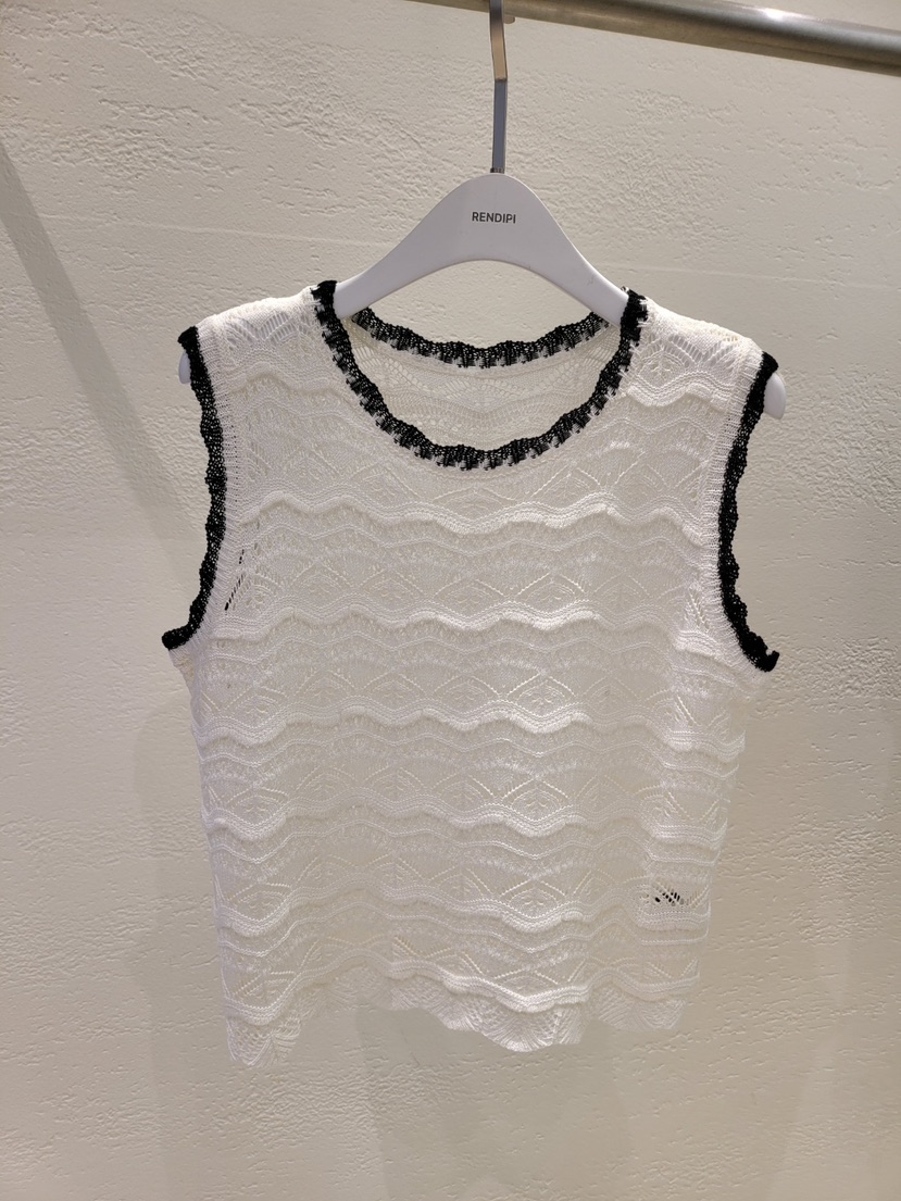 THE OTHER東大門㊣代購女士新品25春夏休閑推薦職業吊帶背心THE OTHER吊帶/背心圖色1