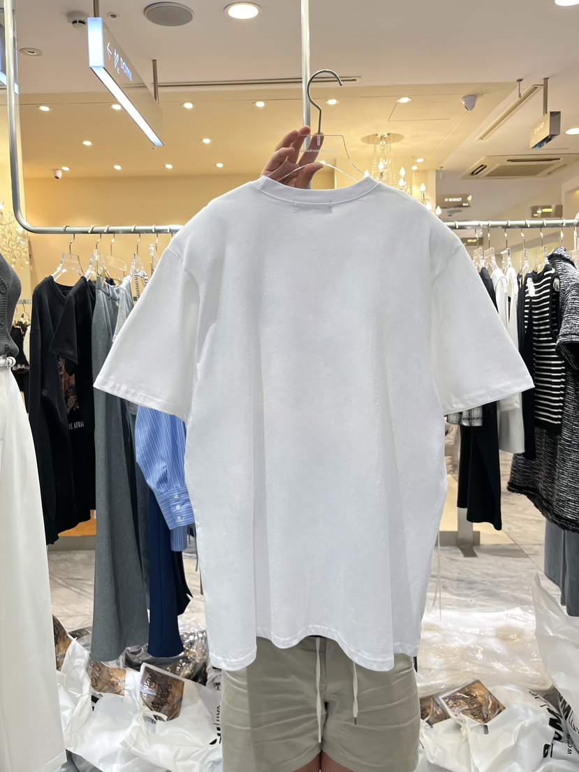 WORK SHOP東大門㊣直郵女士新品熱賣職業時尚T恤假兩件緊身Work_shopT恤