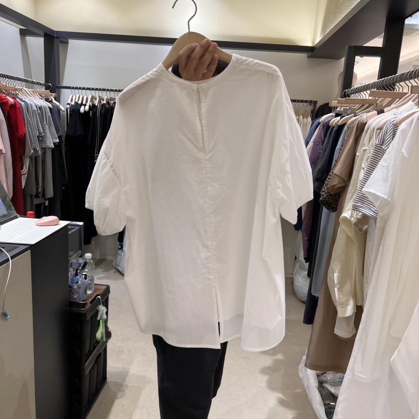 SELF SERVICE東大門㊣實拍女裝新品推薦休閑職業襯衫蕾絲衫SELF SERVICE襯衫/蕾絲衫