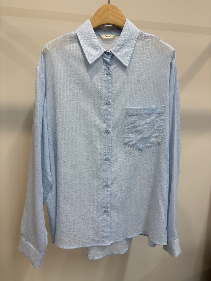 KONI韓國代購㊣女裝新品人氣休閑真品時尚25春夏襯衫蕾絲衫KONI襯衫/蕾絲衫