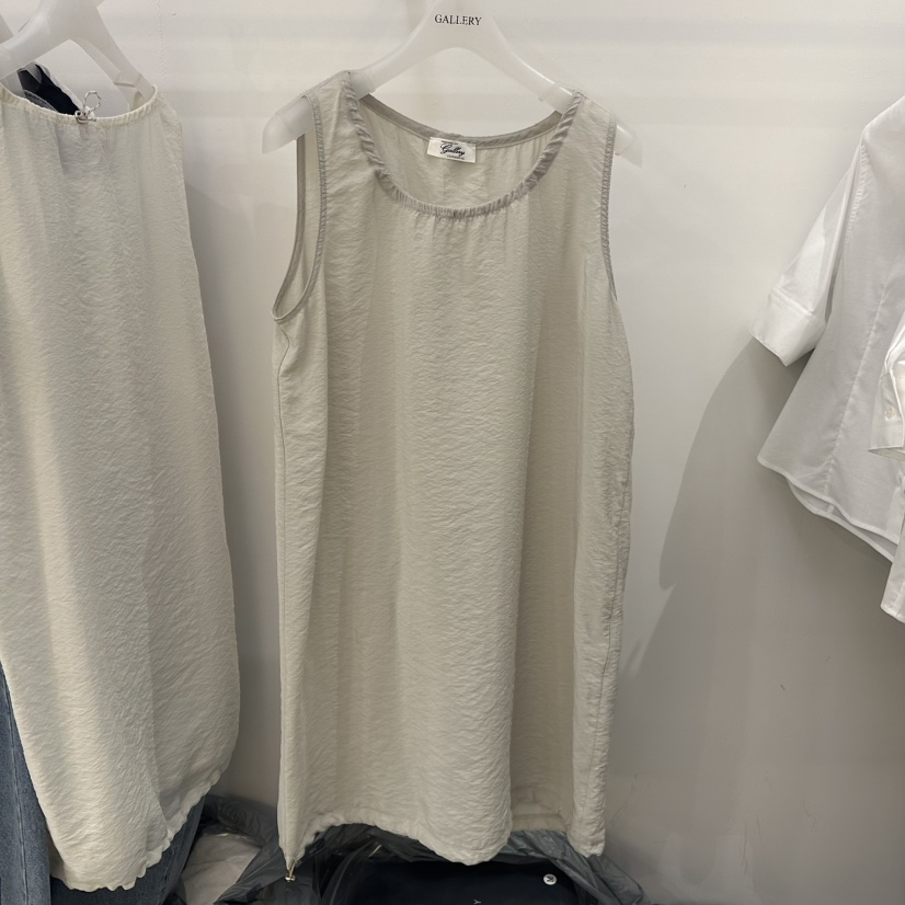 GALLERY-P東大門㊣直郵女士新品人氣熱賣25春夏連衣裙纖維GALLERY連衣裙