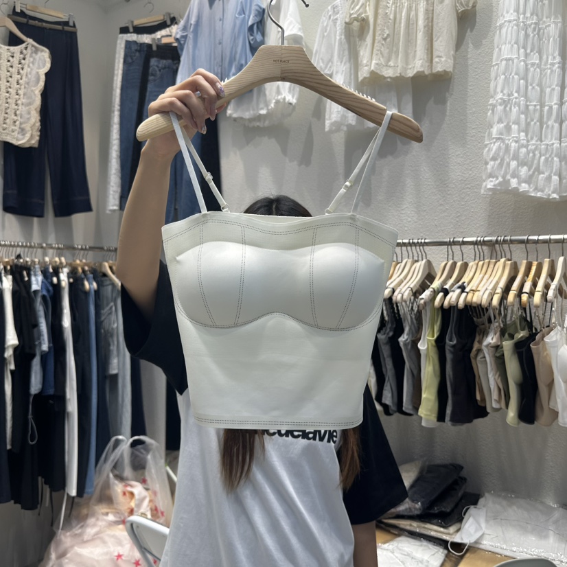 HOT PLACE東大門㊣實拍女士新款人氣職業推薦熱賣吊帶背心HOT PLACE/DREAM GIRIS吊帶/背心