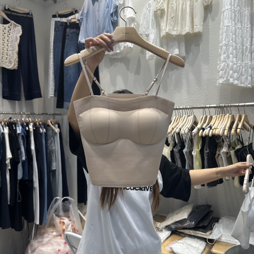 HOT PLACE東大門㊣實拍女士新款人氣職業推薦熱賣吊帶背心HOT PLACE/DREAM GIRIS吊帶/背心圖色3