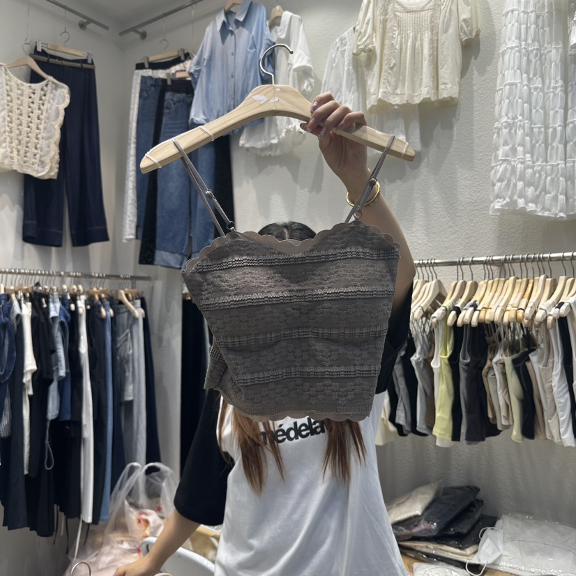 HOT PLACE東大門㊣直郵女士新款職業熱賣人氣吊帶背心蕾絲HOT PLACE/DREAM GIRIS吊帶/背心圖色4