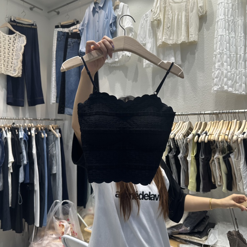 HOT PLACE東大門㊣直郵女士新款職業熱賣人氣吊帶背心蕾絲HOT PLACE/DREAM GIRIS吊帶/背心圖色5