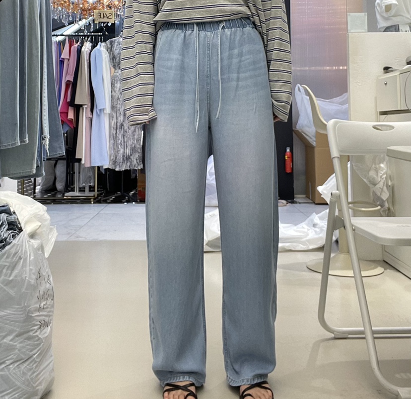 PAI東大門㊣實拍女裝新品休閑職業人氣熱賣真品25春夏牛仔褲PAI牛仔褲