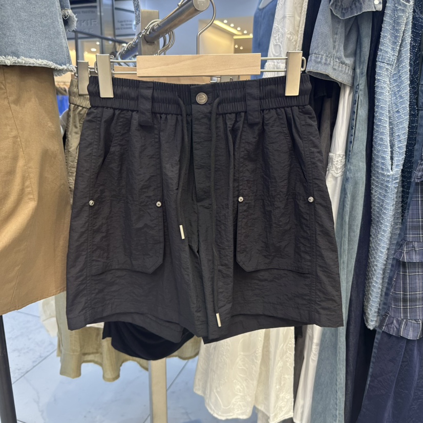 HOT PLACE東大門㊣實拍女士新款時尚真品人氣休閑短褲口袋HOT PLACE/DREAM GIRIS短褲圖色2