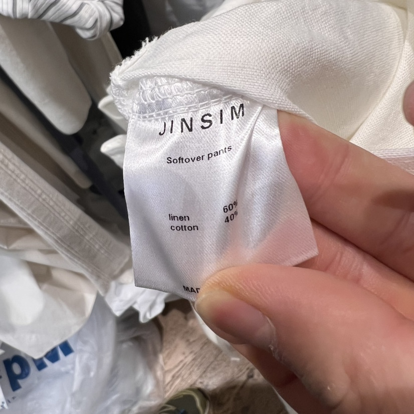 JINSIM韓國代購㊣女裝新品熱賣人氣時尚職業推薦真品休閑褲JINSIM休閑褲