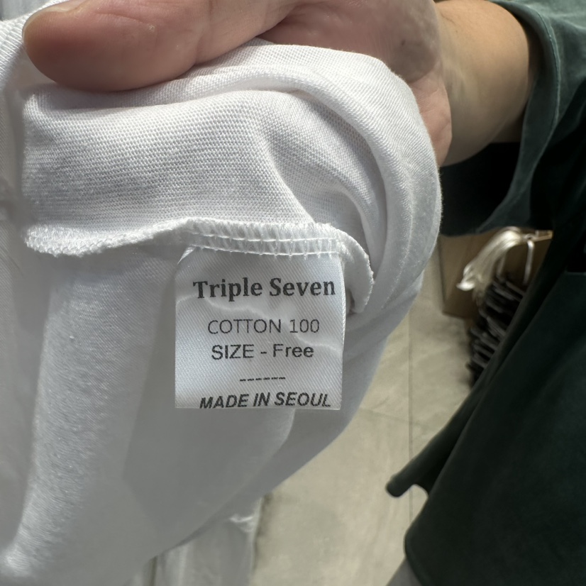 TRIPLE SEVEN東大門㊣直郵女士新品休閑推薦真品時尚職業T恤TRIPLE SEVENT恤