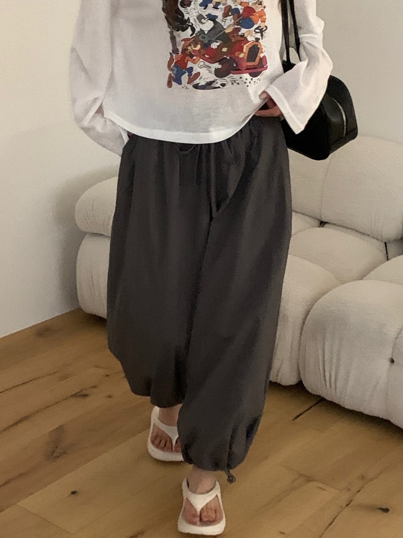 RIVER RAIN韓國直郵㊣女裝新品時尚職業熱賣25春夏推薦休閑褲RIVER RAIN休閑褲
