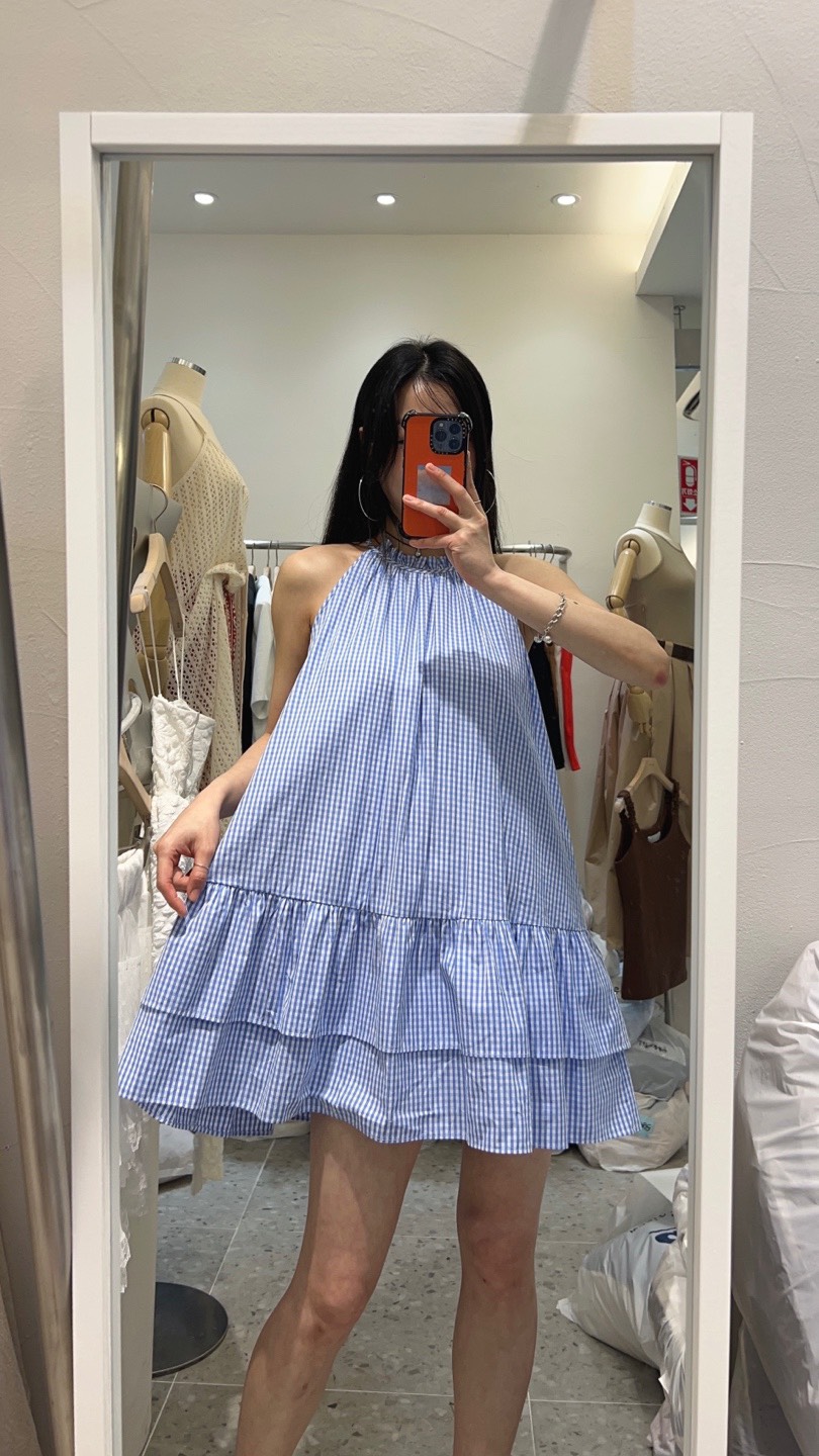 ROU.TINE韓國直郵㊣女裝新款真品推薦熱賣時尚職業休閑連衣裙ROU.TINE連衣裙