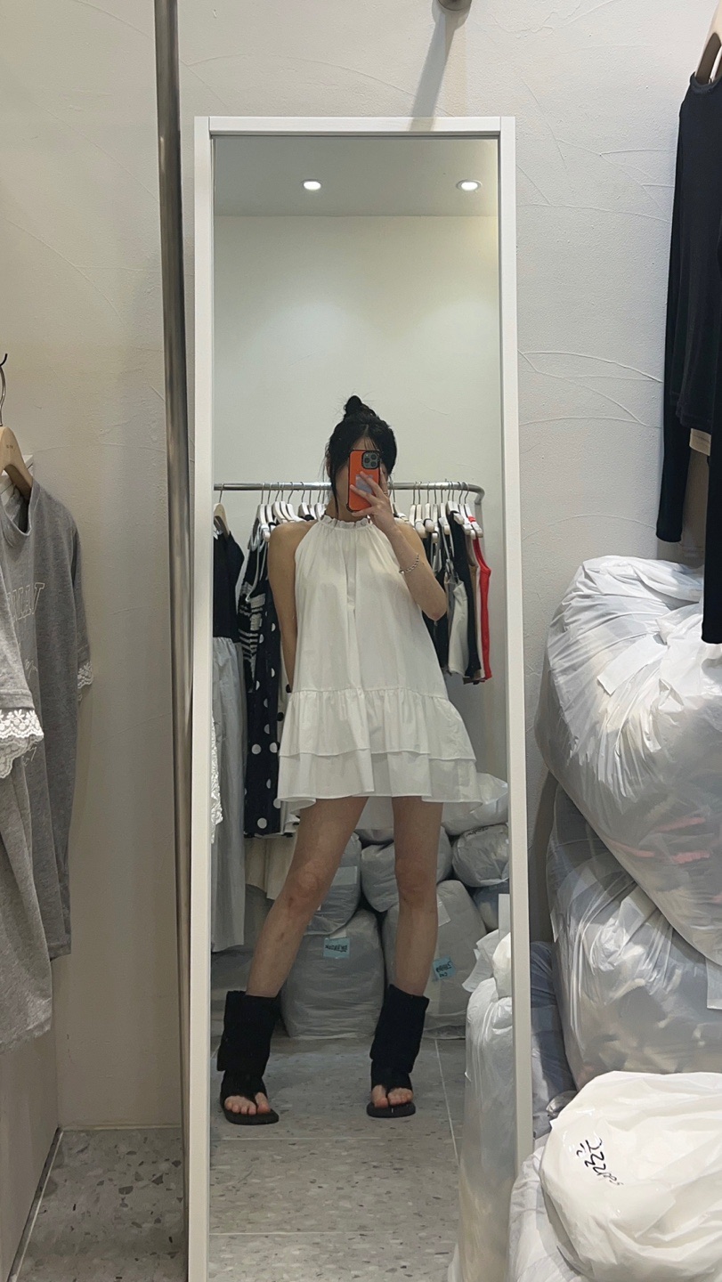 ROU.TINE韓國直郵㊣女裝新款真品推薦熱賣時尚職業休閑連衣裙ROU.TINE連衣裙