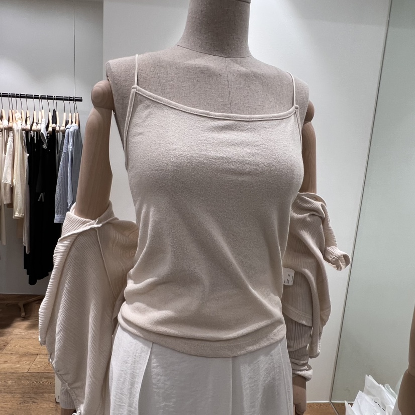 VERVEINE東大門㊣代購女士新品休閑人氣職業熱賣25春夏吊帶背心VERVEINE吊帶/背心