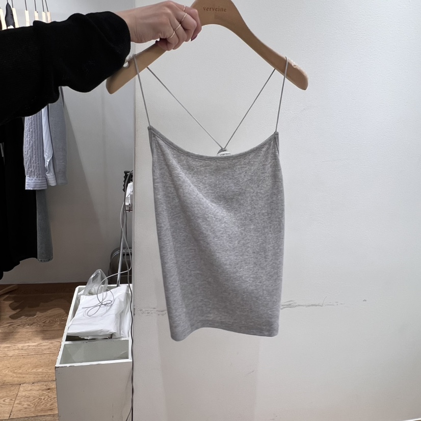 VERVEINE東大門㊣代購女士新品休閑人氣職業熱賣25春夏吊帶背心VERVEINE吊帶/背心圖色3