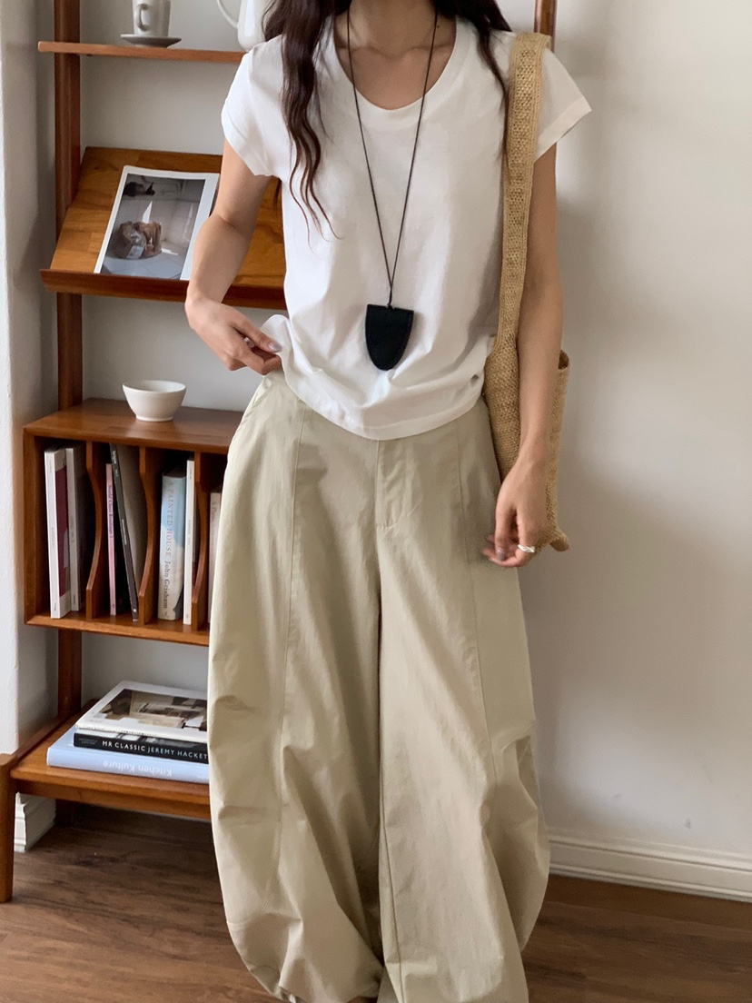 RIVER RAIN韓國直郵㊣女士新品真品25春夏休閑時尚熱賣T恤RIVER RAINT恤