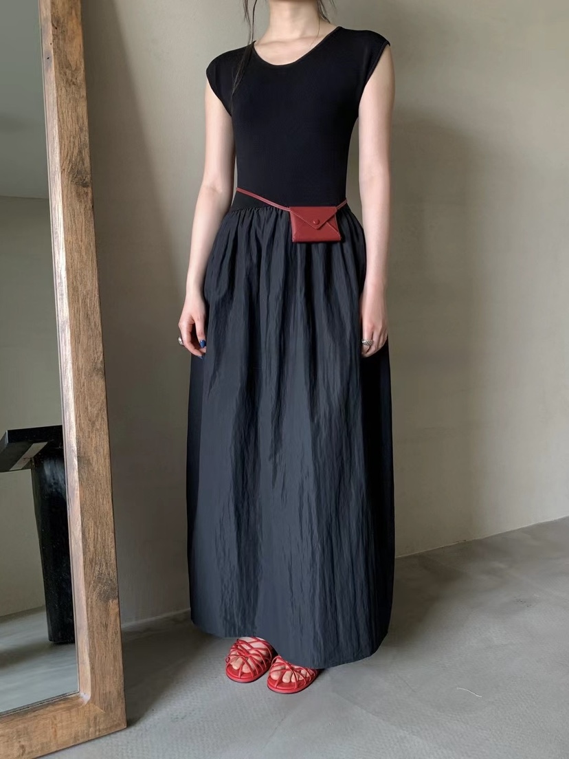 ROU.TINE韓國代購㊣女士新品熱賣休閑職業真品時尚25春夏連衣裙ROU.TINE連衣裙
