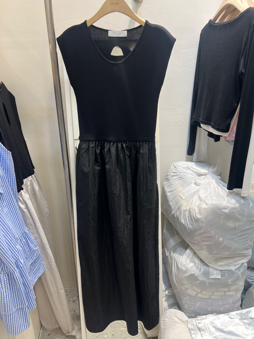 ROU.TINE韓國代購㊣女士新品熱賣休閑職業真品時尚25春夏連衣裙ROU.TINE連衣裙圖色2