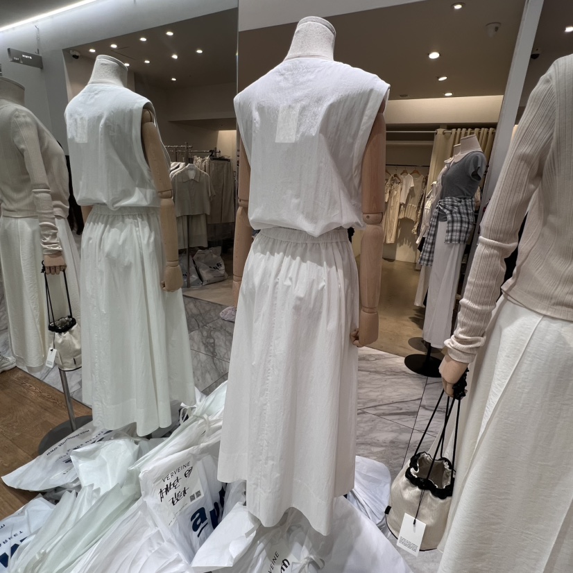 VERVEINE韓國直郵㊣女士新品推薦職業真品時尚連衣裙假兩件VERVEINE連衣裙