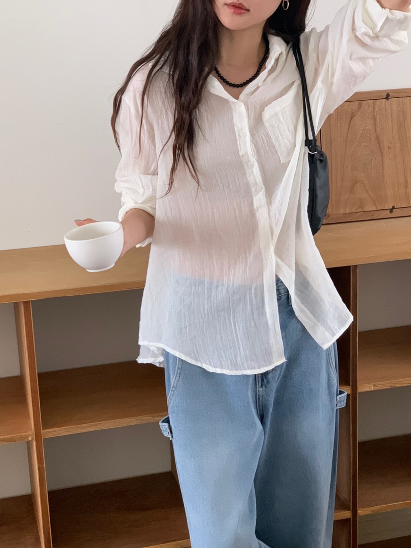 RIVER RAIN東大門㊣實拍女士新款推薦時尚熱賣真品襯衫蕾絲衫RIVER RAIN襯衫/蕾絲衫